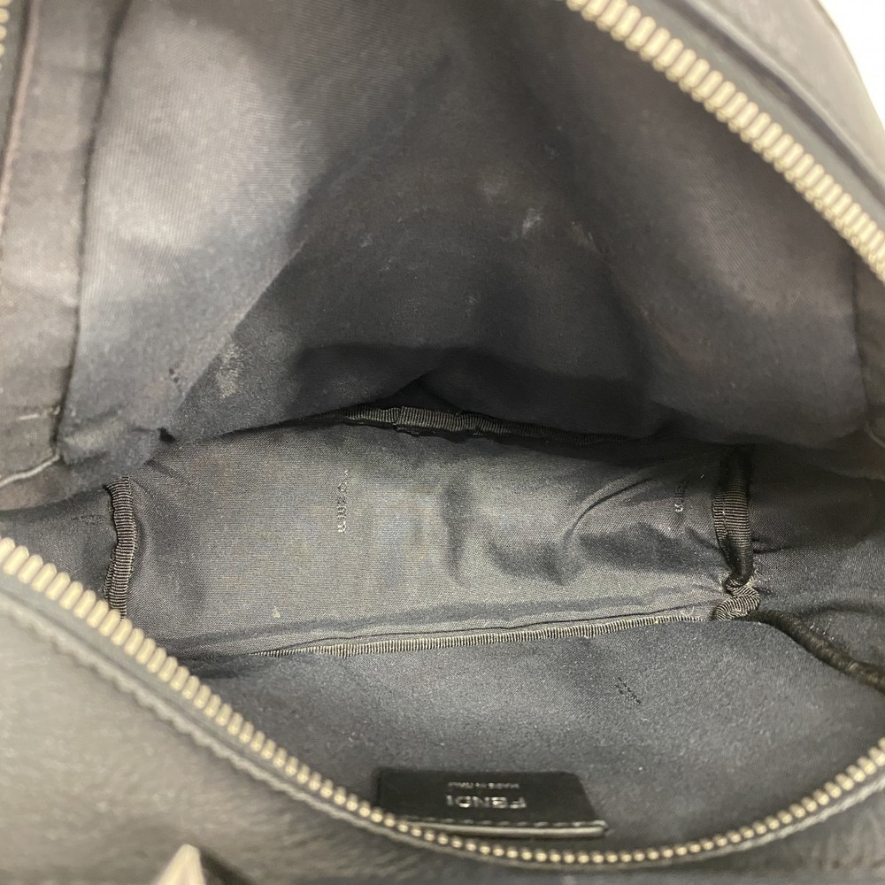 Fendi Leather Multicolor Rucksack Backpack Black - image 4